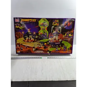 Vintage 1997 Mega Bloks Planetoids LX-009 City Playset-unknown if complete-as is