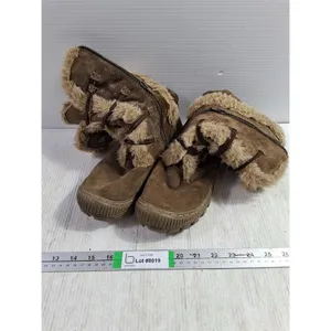 Pair of Earth Spirit Women's Brown Suede Winter Boots-Size Unknown