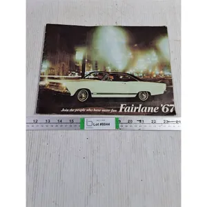 (1) Sales Brochure for the 1967 Ford Fairlane-4 Door,2 Door and Convertible