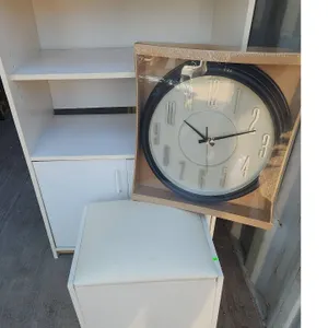 Cupboard, Bench with Lid, and 16" Clock