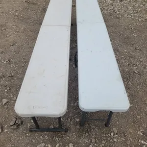 Folding Resin Benches 72"