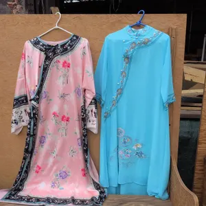 Two Asian Inspired Dresses, Size Large