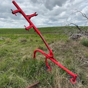 Three-Wheel Farm Hay Rake Attachment
