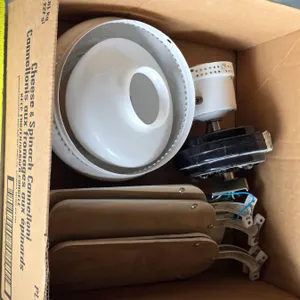 Ceiling fan- dismantled