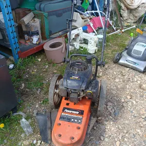 Powermate 22" walk behind trimmer - runs, as-is
