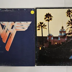 Van Halen and Eagles Hotel California records