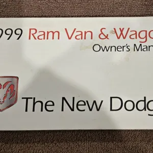 50 - 1999 Dodge Ram & Wagon owners manual.