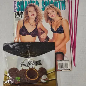 1998 Swank's Shaved Smooth Magazine with Truffels Packet.