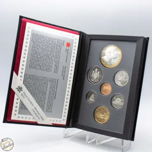1995 SILVER DOLLAR PROOF SET - 92.5%