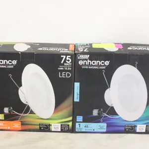 LOT OF 2 FEIT ELECTRIC ENHANCE