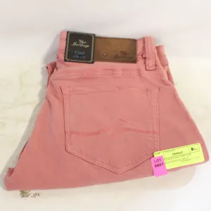 34 HERITAGE COOL MID RISE TAPERED PANTS SZ 28X32