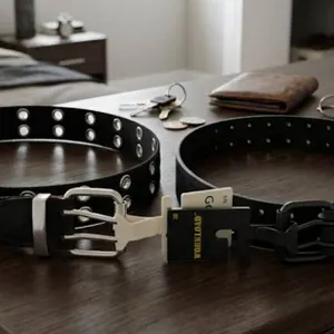 George and Workload Men's Belts, 2 Pieces
