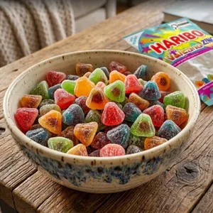 Haribo Volcano Zing Gummy Candy Bag 10 x 175g