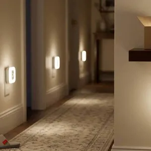'Lyra' LED Night Lights, Cool White, 6-Pack Plug-In