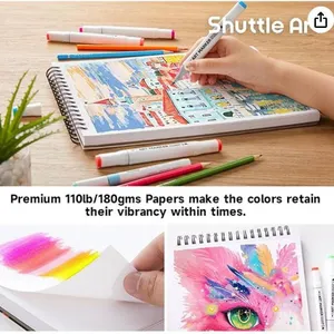 Shuttle Art Marker Pad 9"x12" 70 Sheets
