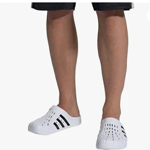 Adidas Adilette Clog Unisex Size 9 White