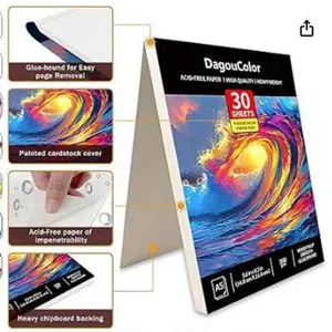DagouColor Watercolor Paper Pad, 30 Sheets