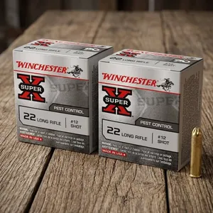 LOT of 2 - Winchester Super-X .22 Long Rifle #12 Shot