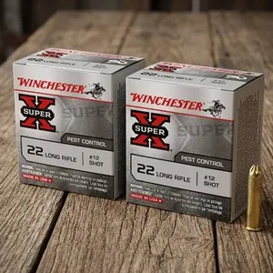 LOT of 2 - Winchester Super-X .22 Long Rifle #12 Shot