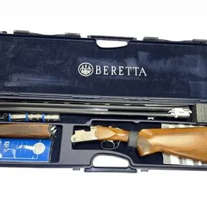 Beretta 686 E Over/Under 12 Gauge Shotgun with 3 choke and manuals like new