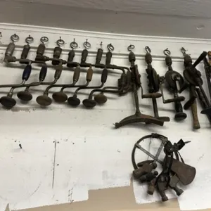 Vintage Hand Drills, Pipe Wrenches, Tools