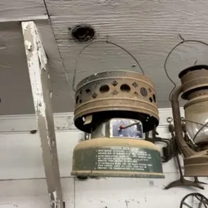 Coleman Lantern and Heater, Dietz Lantern,