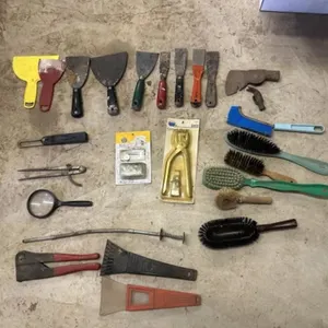 Grommet Tool, Scrapers, Rivet Tool, misc.