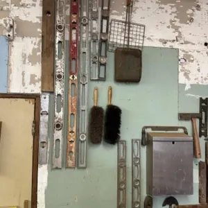 Old Hand Tools (levels, hammers, draw knifes)