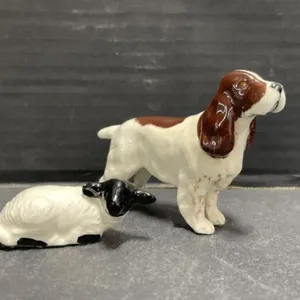 Beswick Blackface Sheep & Springer Spaniel