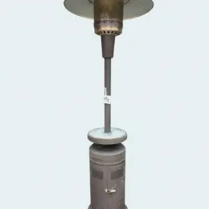 Bronze Propane Patio Heater with Mosaic Table
