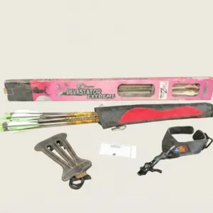 Archery Lot: Carbon Arrows, Release & Arm Guard