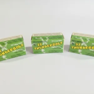 3 Vintage Remington .22 Thunderbolt Ammo Boxes