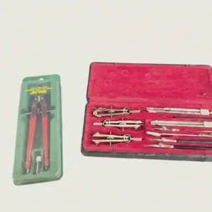 Charvoz-Roos 377-C Drafting Set & Helix Compass