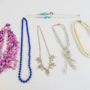 Collection of 6 Assorted Costume Necklaces