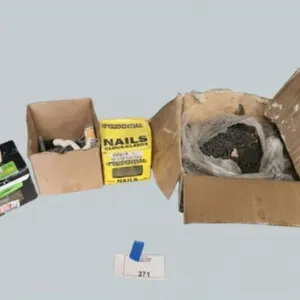 Assorted Nails, Drywall Screws & Hardware Lot