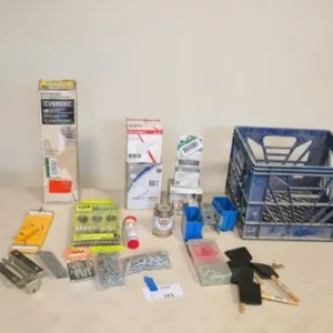 Ryobi Rotary Set, Electrical & Hardware Lot