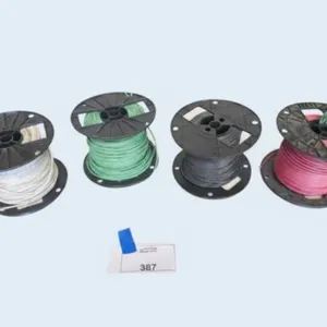 Four Spools of Assorted Electrical Wire