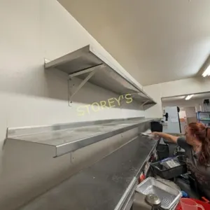 ~8' x 1' S/S Wall Shelf