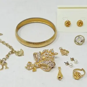 Gold Tone Jewellery Lot