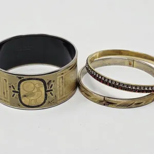 Rhinestone Bangle Lot