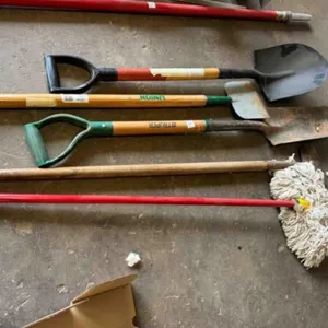 SHOVELS, SCRAPERS, MOP