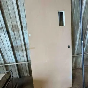 METAL DOOR, 36"X83"