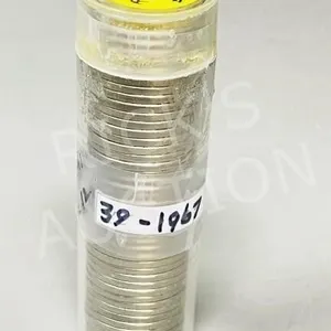 1967 roll Canada silver nickels - 43pc
