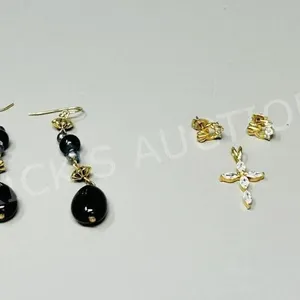 2 sets of costume jewelry - no markings