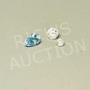 3 loose gemstones