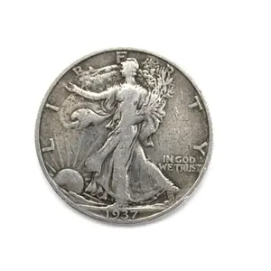 1937-S Walking Liberty Half Dollar