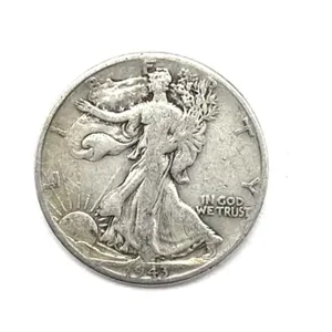 1943-D Walking Liberty Half Dollar