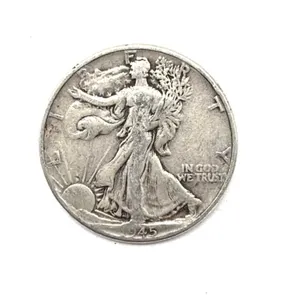 1945 Walking Liberty Half Dollar