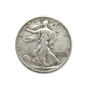 1942-D Walking Liberty Half Dollar