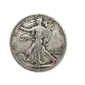 1942-D Walking Liberty Half Dollar